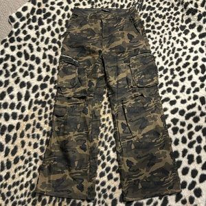 Camo Parachute Pants
